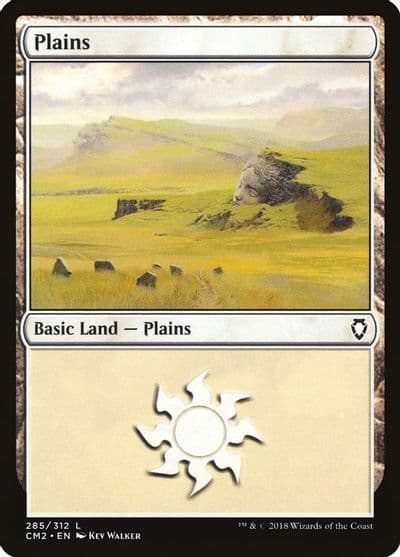 Plains 285 Commander Anthology Volume II Magic card