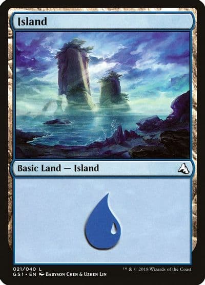 Island Global Series Jiang Yanggu & Mu Yanling Magic card