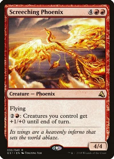 Screeching Phoenix Global Series Jiang Yanggu & Mu Yanling Magic card