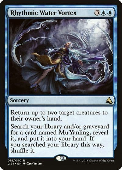 Rhythmic Water Vortex Global Series Jiang Yanggu & Mu Yanling Magic card