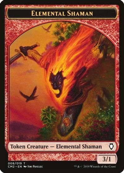 Elemental Shaman Token Commander Anthology Volume II Magic card