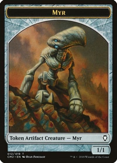 Myr Token Commander Anthology Volume II Magic card