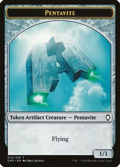 Pentavite Token Commander Anthology Volume II Magic card
