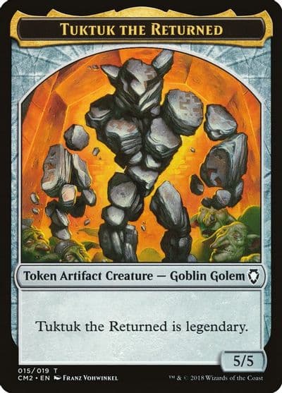 Tuktuk the Returned Token Commander Anthology Volume II Magic card