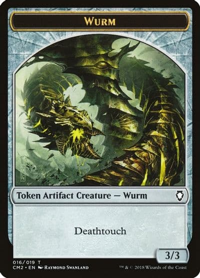 Wurm Token 016 Commander Anthology Volume II Magic card
