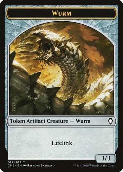 Wurm Token 017 Commander Anthology Volume II Magic card
