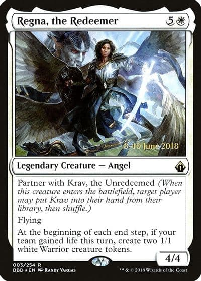 Regna the Redeemer Launch Party & Release Event Promos Magic card