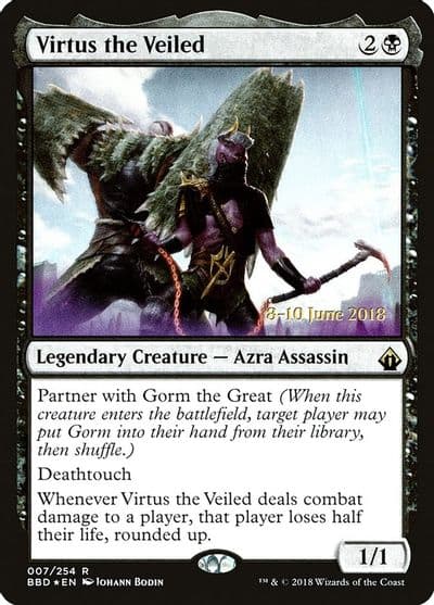 Virtus the Veiled Launch Party & Release Event Promos Magic card