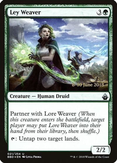 Ley Weaver Launch Party & Release Event Promos Magic card