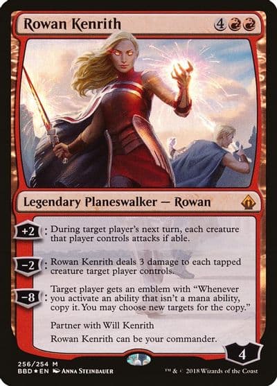 Rowan Kenrith Alternate Art Foil Battlebond Magic card