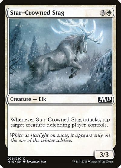 Star Crowned Stag Core Set 2019 Magic card