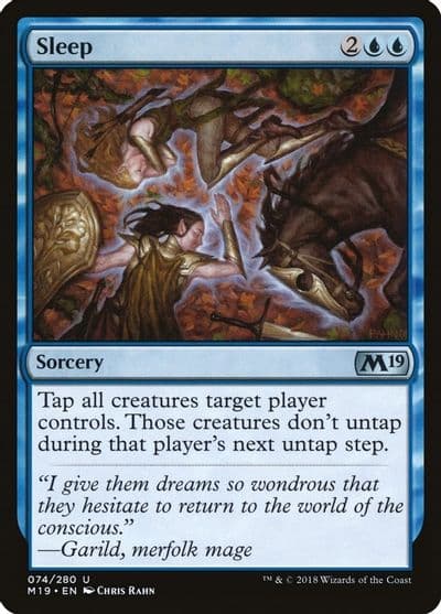 Sleep Core Set 2019 Magic card