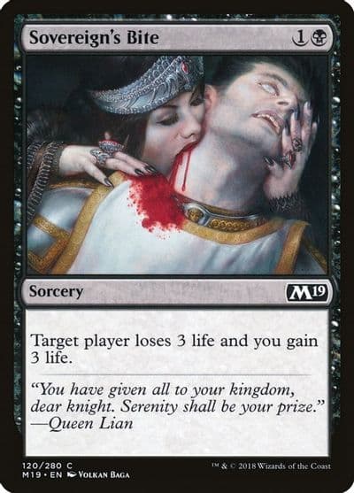 Sovereigns Bite Core Set 2019 Magic card
