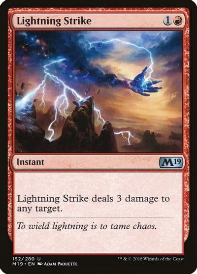 Lightning Strike Core Set 2019 Magic card