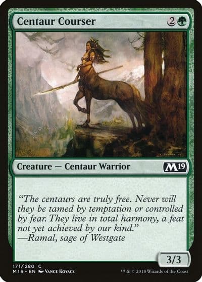 Centaur Courser Core Set 2019 Magic card