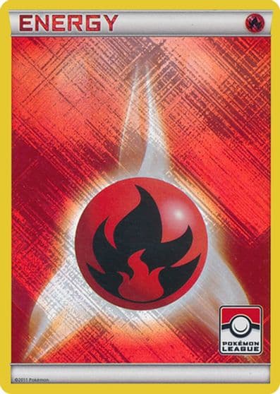 Fire Energy (2011 Pokemon League) League & Championship Cards Pokemon card