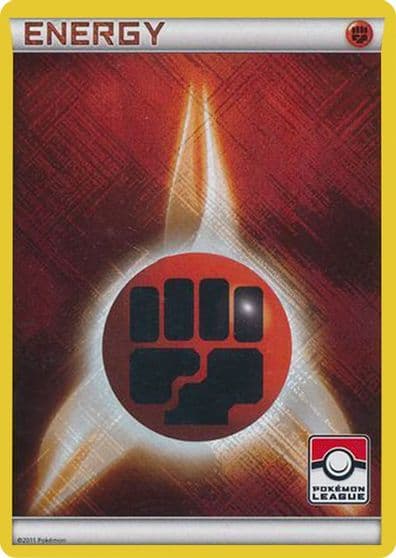 Fighting Energy (2011 Pokemon League) League & Championship Cards Pokemon card