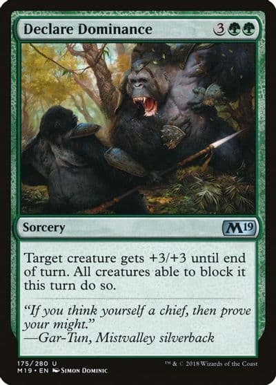 Declare Dominance Core Set 2019 Magic card