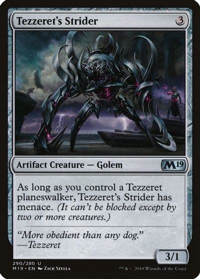 Tezzerets Strider Core Set 2019 Magic card