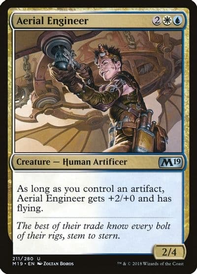 Aerial Engineer Core Set 2019 Magic card