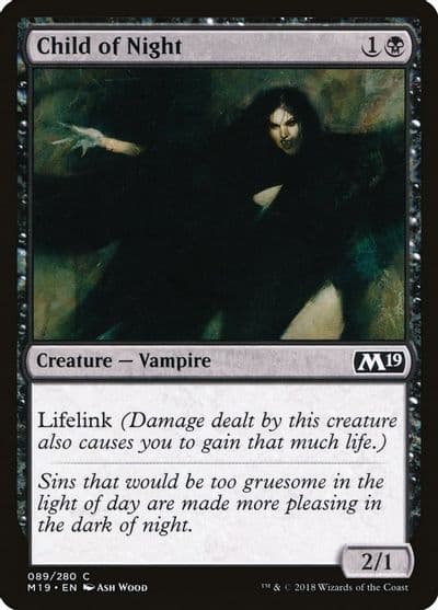 Child of Night Core Set 2019 Magic card