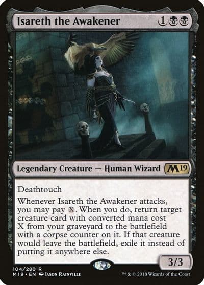 Isareth the Awakener Core Set 2019 Magic card