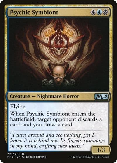 Psychic Symbiont Core Set 2019 Magic card