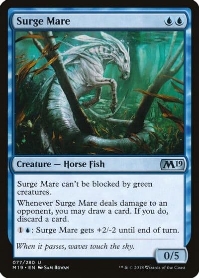 Surge Mare Core Set 2019 Magic card