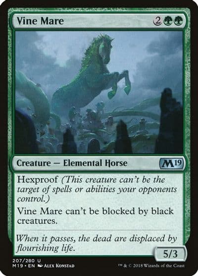 Vine Mare Core Set 2019 Magic card