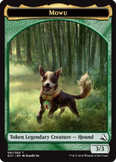 Mowu Token Global Series Jiang Yanggu & Mu Yanling Magic card