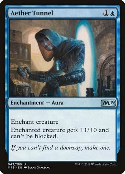 Aether Tunnel Core Set 2019 Magic card