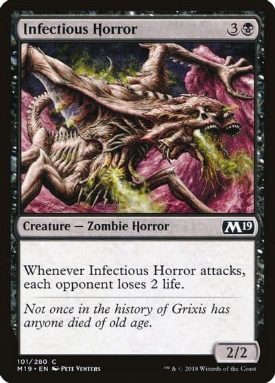 Infectious Horror Core Set 2019 Magic card