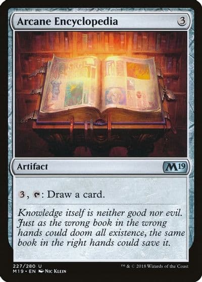 Arcane Encyclopedia Core Set 2019 Magic card