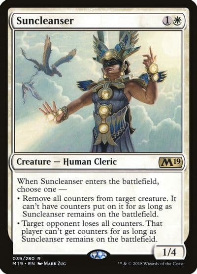 Suncleanser Core Set 2019 Magic card