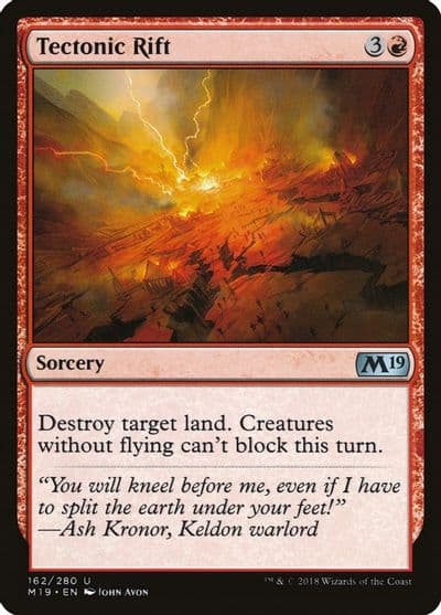 Tectonic Rift Core Set 2019 Magic card