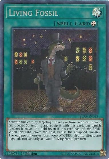 Living Fossil Battles of Legend: Relentless Revenge Yu-Gi-Oh! card