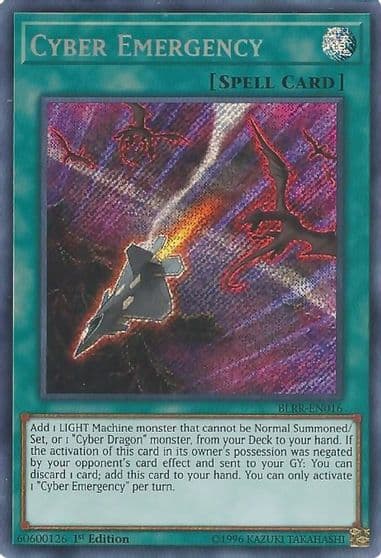Cyber Emergency Battles of Legend: Relentless Revenge Yu-Gi-Oh! card