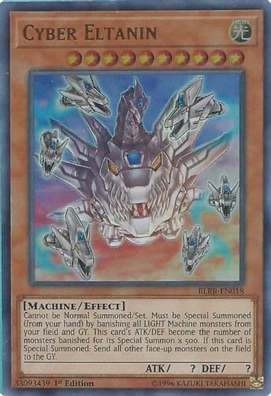 Cyber Eltanin Battles of Legend: Relentless Revenge Yu-Gi-Oh! card