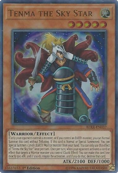 Tenma the Sky Star Battles of Legend: Relentless Revenge Yu-Gi-Oh! card