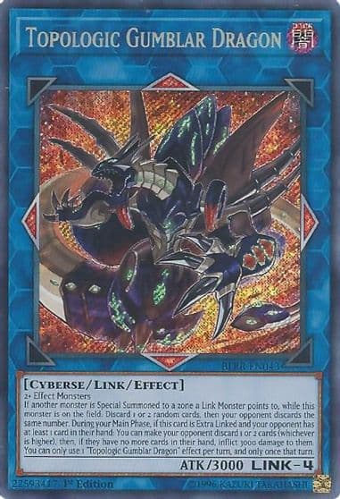 Topologic Gumblar Dragon Battles of Legend: Relentless Revenge Yu-Gi-Oh! card