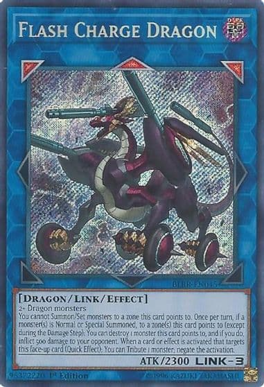 Flash Charge Dragon Battles of Legend: Relentless Revenge Yu-Gi-Oh! card