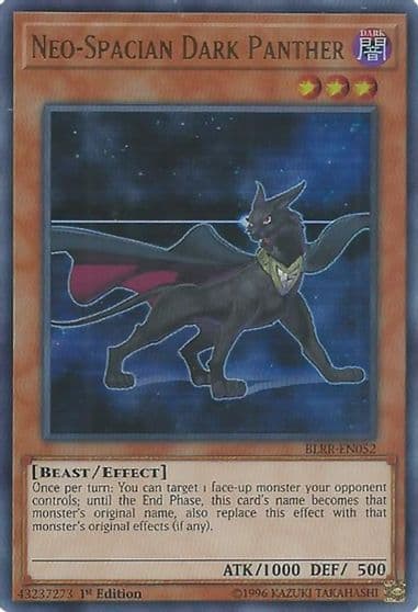 Neo Spacian Dark Panther Battles of Legend: Relentless Revenge Yu-Gi-Oh! card