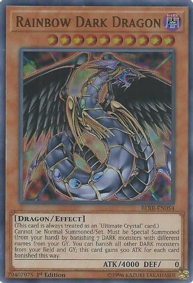 Rainbow Dark Dragon Battles of Legend: Relentless Revenge Yu-Gi-Oh! card