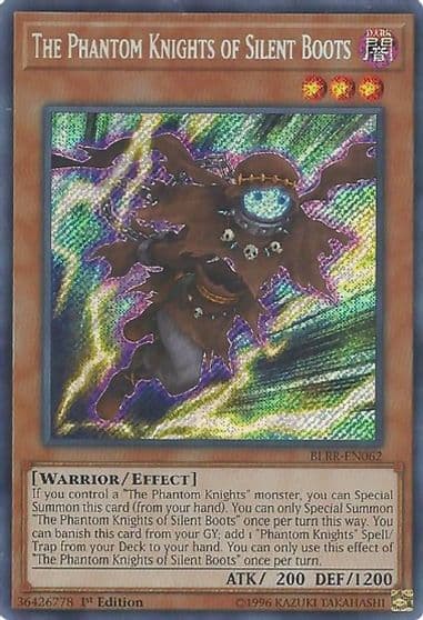 The Phantom Knights of Silent Boots Battles of Legend: Relentless Revenge Yu-Gi-Oh! card