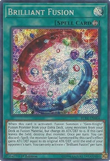 Brilliant Fusion Battles of Legend: Relentless Revenge Yu-Gi-Oh! card