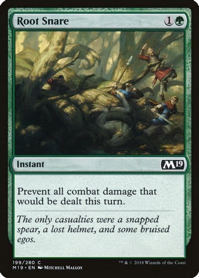 Root Snare Core Set 2019 Magic card