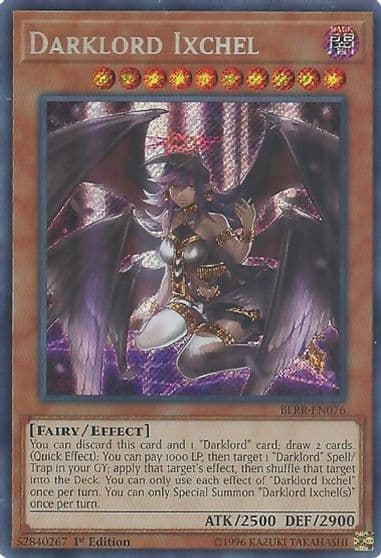 Darklord Ixchel Battles of Legend: Relentless Revenge Yu-Gi-Oh! card
