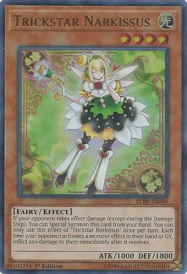 Trickstar Narkissus Battles of Legend: Relentless Revenge Yu-Gi-Oh! card