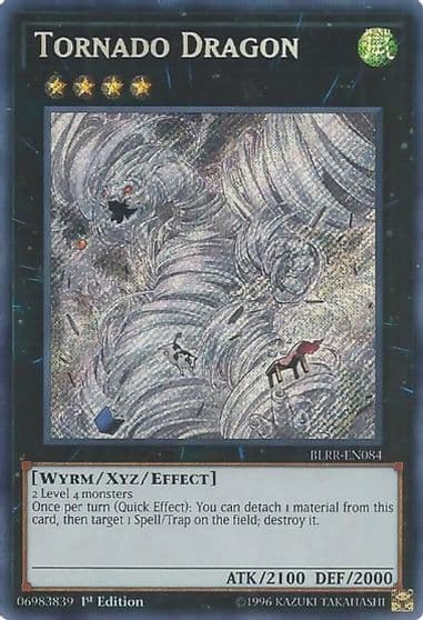 Tornado Dragon Battles of Legend: Relentless Revenge Yu-Gi-Oh! card