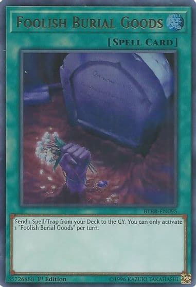 Foolish Burial Goods Battles of Legend: Relentless Revenge Yu-Gi-Oh! card